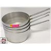 Image 1 : BAILIFF SEIZURE: 4 ALUMINUM 5.5 QT POTS W/ HANDLES