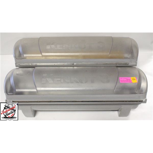 BAILIFF SEIZURE: TWO KENKUT 3 FILM/FOIL DISPENSERS