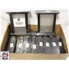 Image 1 : 24 NEW TABLECRAFT BLACK WOODEN TABLE TENTS