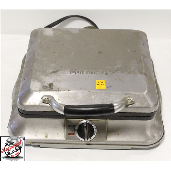CUISINART 4-SLICE BELGIAN WAFFLE IRON