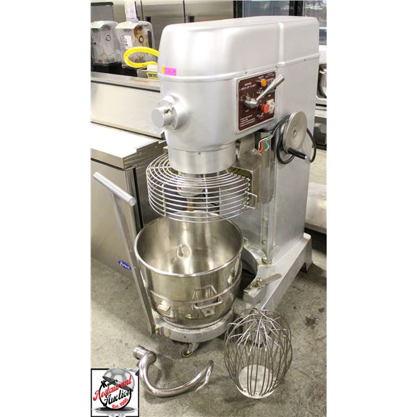 BAILIFF SEIZURE: OMCAN 60QT FOOD MIXER M60A