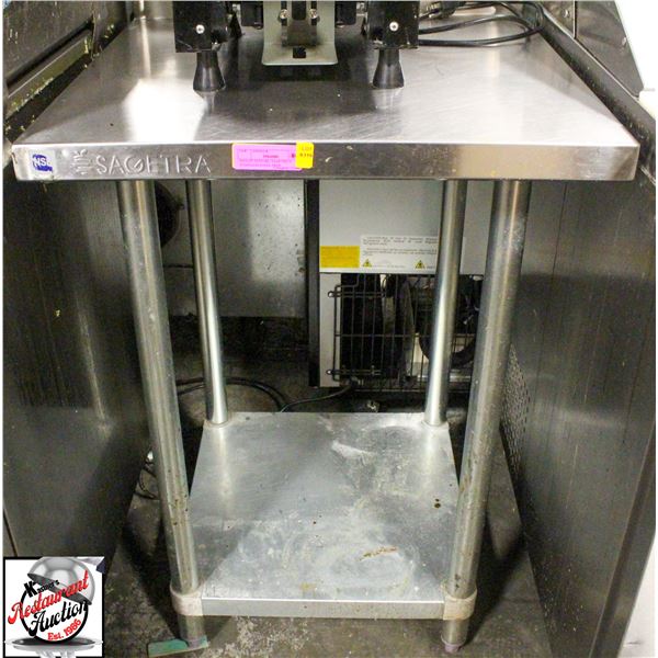 BAILIFF SEIZURE: SAGETRA 2' STAINLESS STEEL PREP