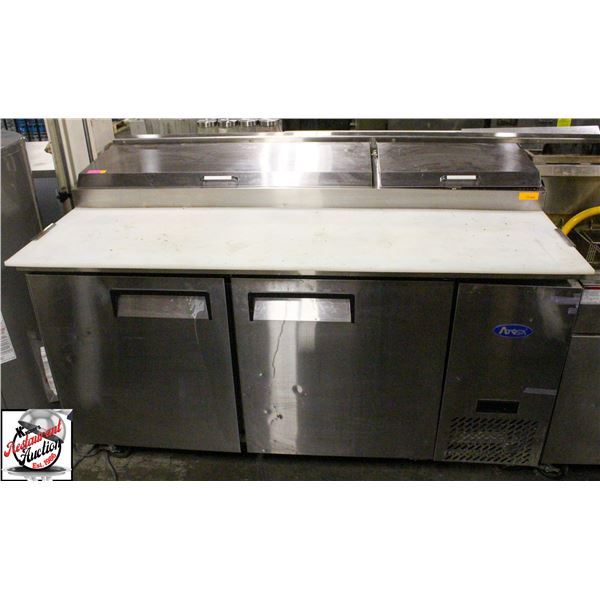 BAILIFF SEIZURE: ATOSA 67" PIZZA PREP TABLE