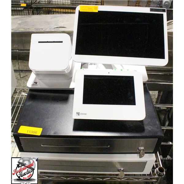 BAILIFF SEIZURE: CLOVER POS SYSTEM W/ CASH DRAWERS