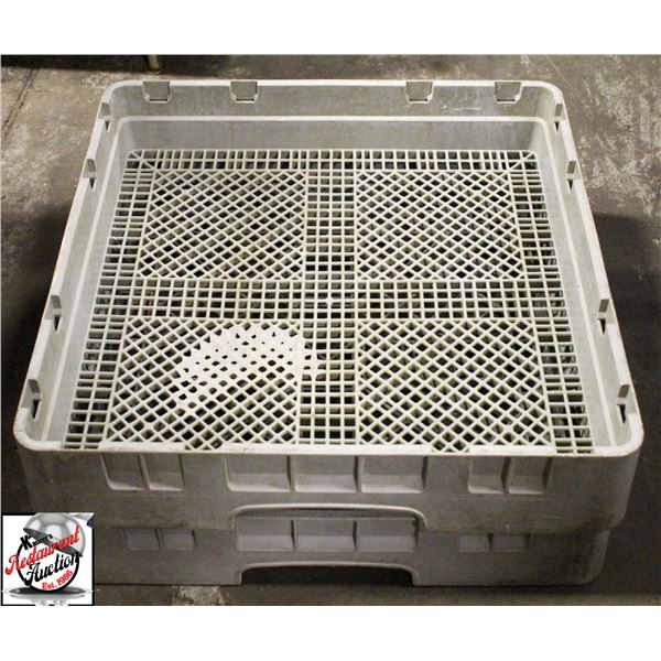 BAILIFF SEIZURE: TWO CAMBRO GREY DISHWASHER RACKS
