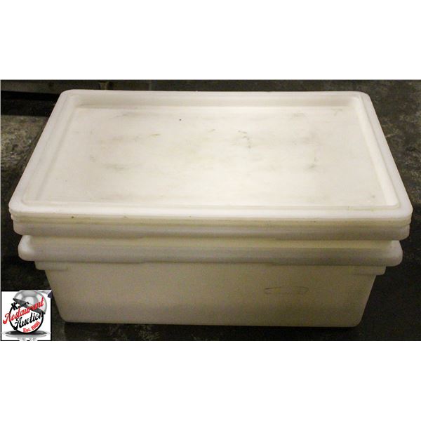 BAILIFF SEZIURE: 2 CAMBRO STACKING REVERSIBLE