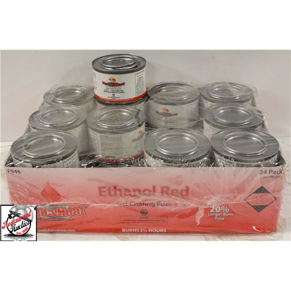BAILIFF SEIZED: 23 CANS OF FANCY HEAT CHAFING FUEL