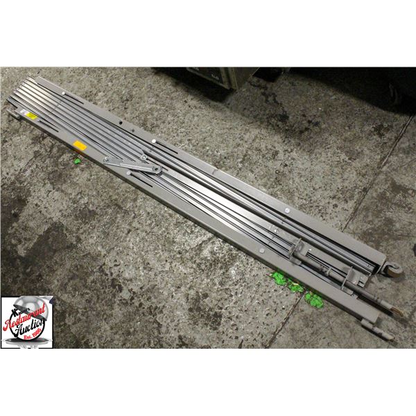 BAILIFF SEIZURE: U LINE 7-8' X 6' FOLDING SECURITY