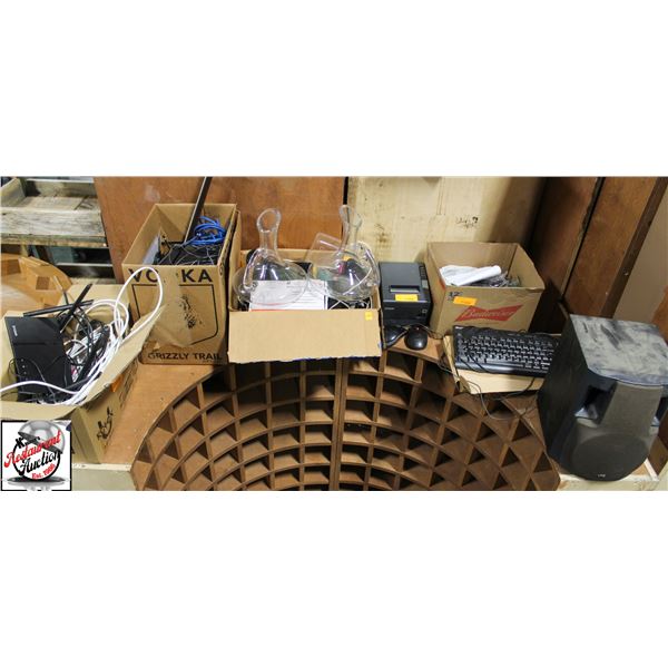 BAILIFF SEIZURE: LOT OF ASSORTED POS ACCESSORIES