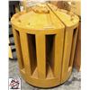 Image 1 : BAILIFF SEIZURE: 38" CIRCULAR WOOD 2 PIECE BOTTLE