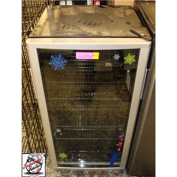 BAILIFF SEIZURE: DANBY GLASS DOOR BEVERAGE COOLER