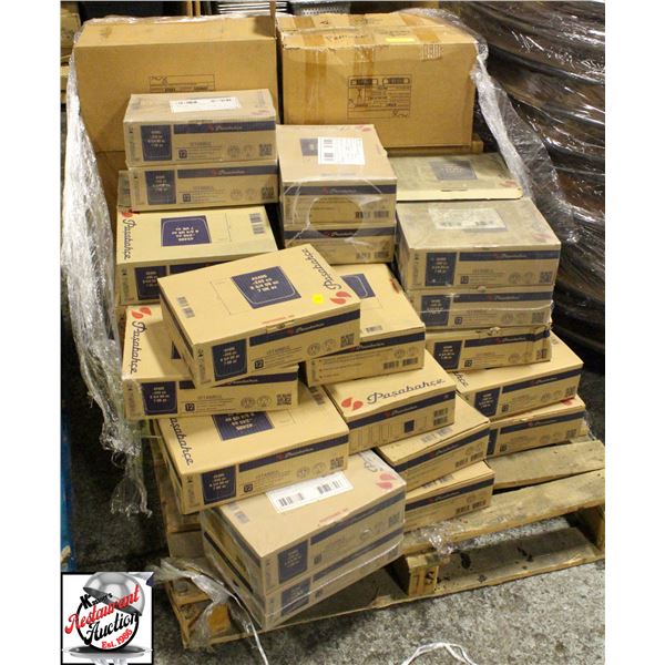 PALLET OF ASSORTED GLASSWARE