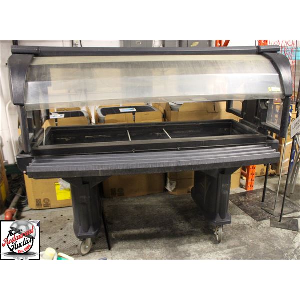 CAMBRO 72" MOBILE ICE BIN