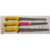 Image 1 : BAILIFF SEIZURE: 3 ZWILLING J.A. HENCKELS KNIVES