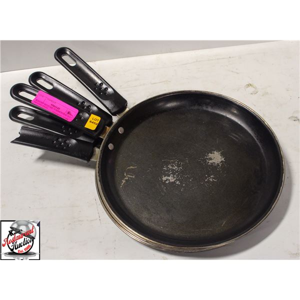 BAILIFF SEIZURE: 5 NON-STICK 9.5" FRYING PANS