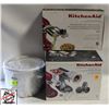 Image 1 : 2 KITCHENAID ACCESSORIES AND RICE COOKER