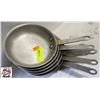Image 1 : 5 BROWNE THERMALLOY 7" ALUMINUM FRYING PANS