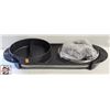 Image 1 : ELECTRIC COUNTERTOP COMBINATION GRIDDLE