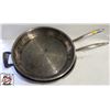 Image 1 : TWO 14" THERMALLOY INDUCTION CAPABLE FRYING PANS