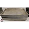 Image 1 : 18 FULL-SIZE ALUMINUM BUN PANS