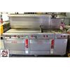 Image 1 : VULCAN 7' COMBINATION TOP DUAL OVEN NG RANGE