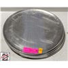 Image 1 : BAILIFF SEIZURE: EIGHT ALUMINUM 12" PIZZA PANS
