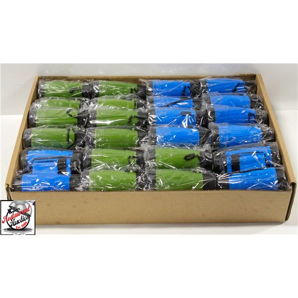 FLAT OF 24 KIDS TOY BINOCULARS
