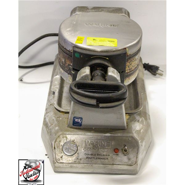 WARING COMMERCIAL BELGIAN WAFFLE MAKER