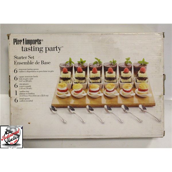 25 PIECE TASTING PARTY STARTER SET