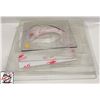 Image 1 : LOT OF ACRYLIC STENSILS - VARIOUS SHAPES AND SIZES