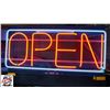 Image 1 : BAILIFF SEIZURE: FALLON NEON "OPEN" SIGN