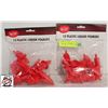 Image 1 : 24 PLASTIC LIQUOR POURERS