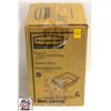 Image 1 : NEW CASE OF 6 RUBBERMAID 1/6-SIZE POLY INSERTS