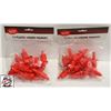 Image 1 : 24 TABLECRAFT RED LIQUOR POURERS