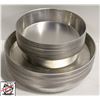 Image 1 : 25 NEW ASSORTED ALUMINUM TAPERED PANS