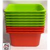 Image 1 : 9 STACKING 16" X 12" CONTAINERS