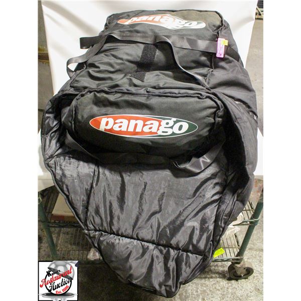 BAILIFF SEIZURE: 2 LARGE BLACK PIZZA DELIVERY BAGS
