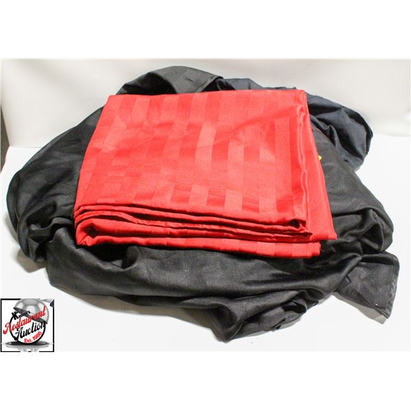 BAILIFF SEIZURE: ASSORTED TABLE CLOTHS