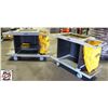 Image 1 : 2 GLOBAL CLEANING CARTS ON CASTERS