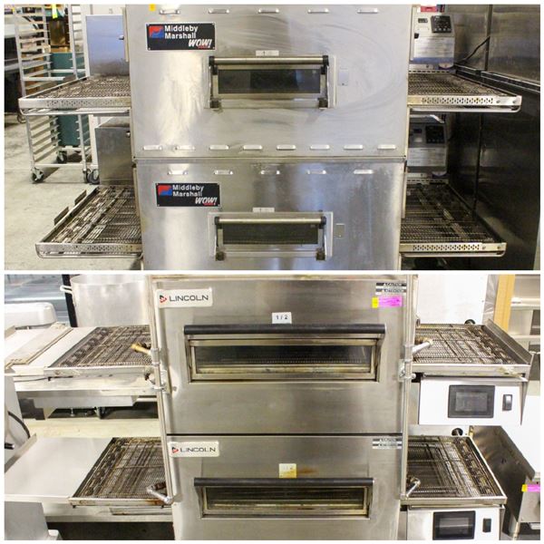 FEATURE LOT: DUAL CONVEYOR PIZZA OVENS!
