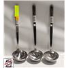 Image 1 : 3 NEW JOHNSON ROSE 4 OZ 13" SOUP LADLES
