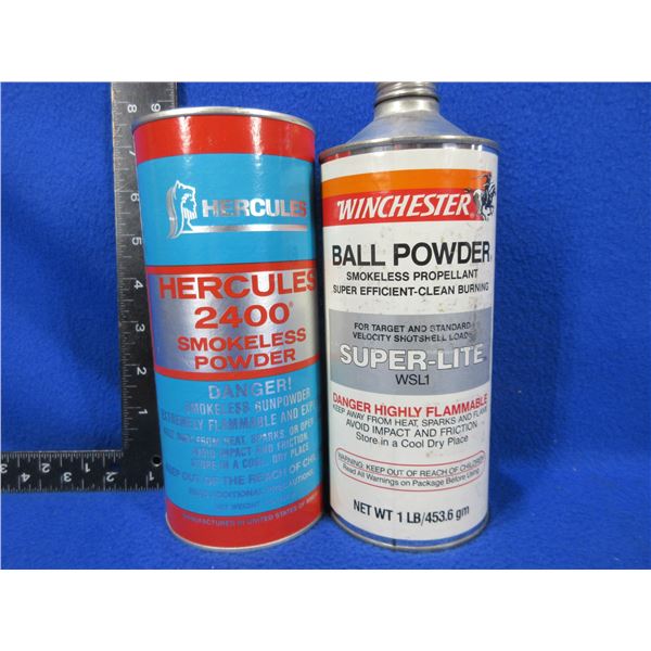 Win. Ball Powder & Hercules 2400 Powder (Pick Up Only)