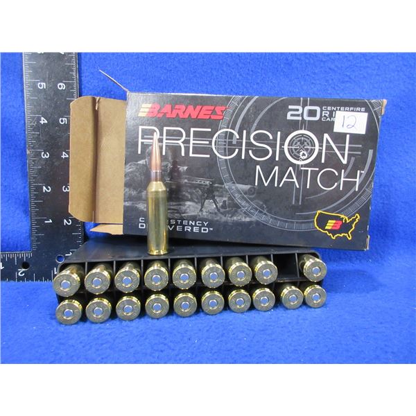 6.5 PRC 145gr OTM BT Barnes Cartridges - Box of 20 (Pick Up Only)