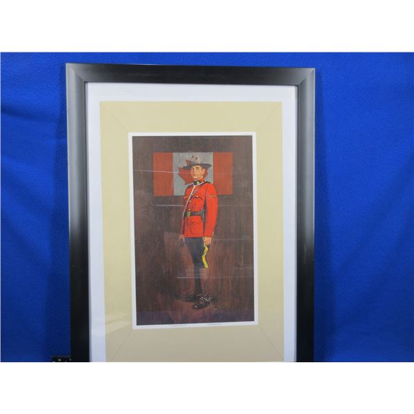 Framed Print - RCMP Officer Present Review Order of Dress - 26 1/4" x 20 1/4"