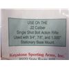 Image 2 : Davy Cricket Stationary Mount Base with Screws for 22 Cal. Single Shot Bolt Action Rifles