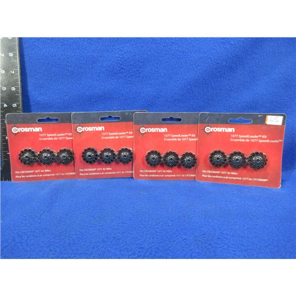 NEW - 4 Crosman 1077 Speed Loader Kits