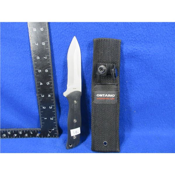 Ontario Knife 8815 Spec 101 Fixed Blade Knife with Sheath