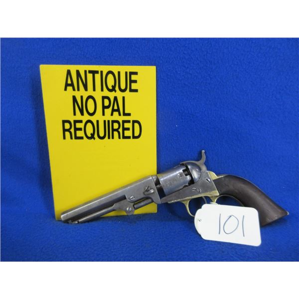 Antique - No PAL Required - Colt 1849 Pocket Revolver in 31 Cal.