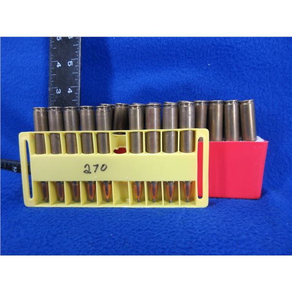 270 Win. Reloads - Lot of 29 (Pick Up Only) - Sold as Components