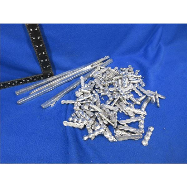 Lot of Lead Bars and Pieces - Approx. 14 lbs - Pick Up Only